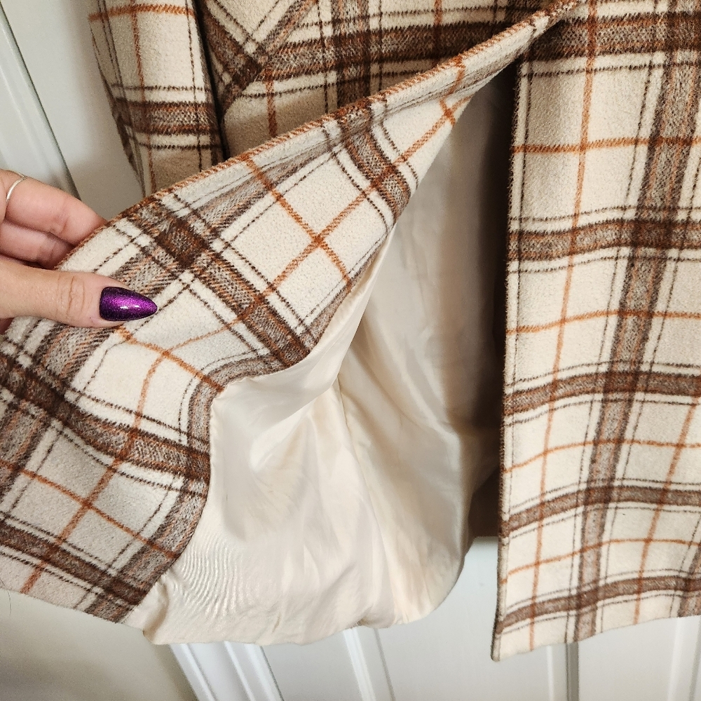 Bohme Plaid Peacoat - Picture 4 of 11